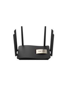 Ruijie Networks RG-EW1200G PRO router inalámbrico Gigabit Ethernet Doble banda (2,4 GHz / 5 GHz) Negro