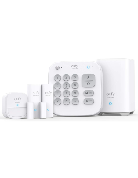 Eufy Security 5 piezas Smart Home Set, sistema de seguridad inteligente para el hogar, con cerradura de puerta, sensor de movimi