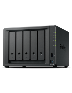 Synology DiskStation DS1525+ servidor de almacenamiento NAS Ryzen Embedded V1500B 8 GB DDR4 0 TB Negro