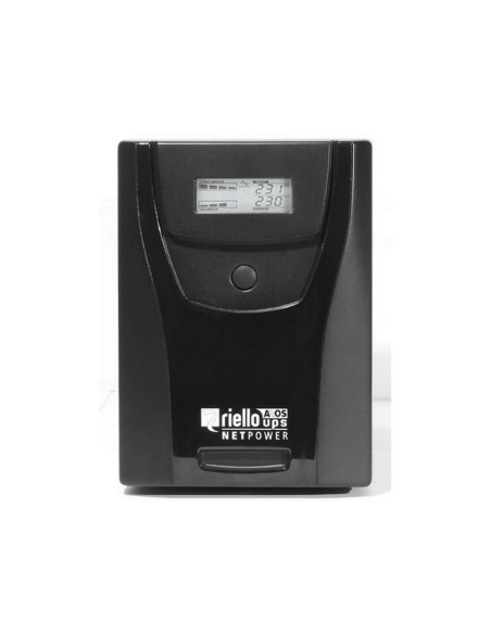 Riello NPW 1000 sistema de alimentación ininterrumpida (UPS) Línea interactiva 1 kVA 600 W 6 salidas AC