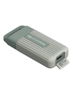 Team Group TPSEG4004T0C102 unidad externa de estado sólido 4 TB USB Tipo C 3.2 Gen 2 (3.1 Gen 2) Gris, Turquesa