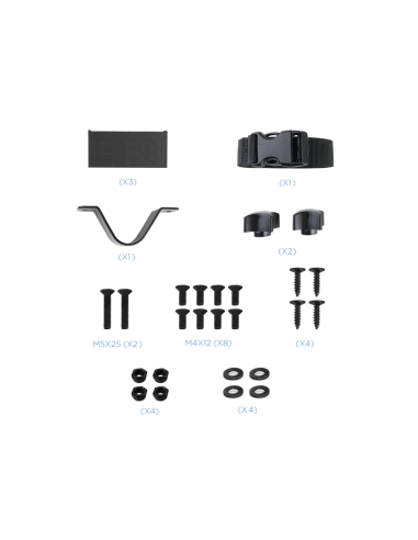 TooQ TCCH0001-B soporte y montura para estación de trabajo/PC todo en uno 5 kg Negro