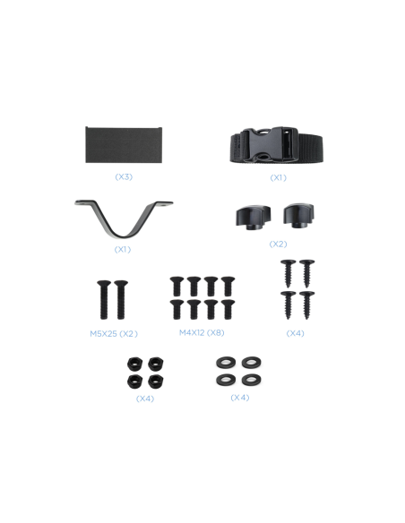 TooQ TCCH0001-B soporte y montura para estación de trabajo/PC todo en uno 5 kg Negro