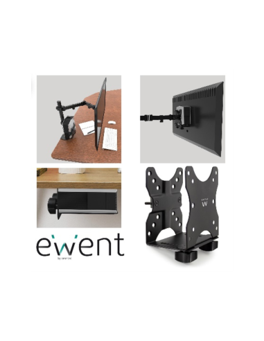 Ewent EW1517 soporte y montura para estación de trabajo/PC todo en uno 5 kg Negro