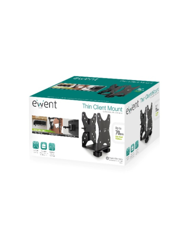 Ewent EW1517 soporte y montura para estación de trabajo/PC todo en uno 5 kg Negro