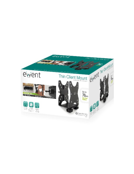 Ewent EW1517 soporte y montura para estación de trabajo/PC todo en uno 5 kg Negro