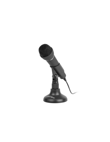NATEC ADDER Negro Micrófono para conferencias