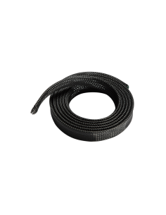 AISENS Organizador de cable poliéster 20mm, Negro, 1.0m 2