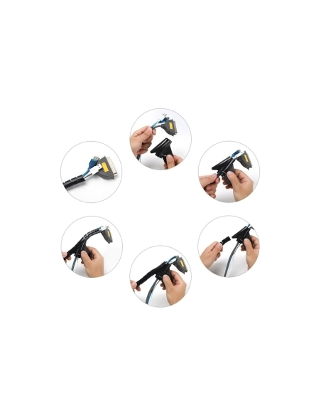 AISENS Organizador De Cable En Espiral 25mm, Negro, 2.0 m