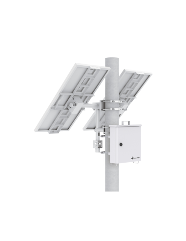 TP-Link VIGI SP18090 kit de energía solar Valla electrificada 18 V Mástil