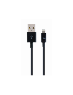 Cablexpert CC-USB2P-AMLM-2M cable de conector Lightning Negro