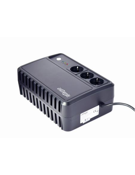 Gembird EG-UPS-3SDT1000-01 sistema de alimentación ininterrumpida (UPS) Línea interactiva 1 kVA 600 W 3 salidas AC