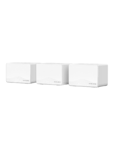 Mercusys Halo H25BE Doble banda (2,4 GHz / 5 GHz) Wi-Fi 7 (802.11be) Blanco 3 Interno