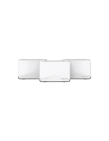 Mercusys HALO H27BE Doble banda (2,4 GHz / 5 GHz) Wi-Fi 6 (802.11ax) Blanco 3 Interno