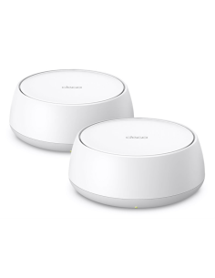 TP-Link DECO BE25(2-PACK) sistema Wi-Fi Mesh (Wi-Fi en malla) Doble banda (2,4 GHz / 5 GHz) Wi-Fi 7 (802.11be) Blanco Interno