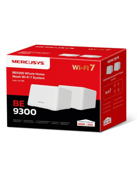 TP-Link HALO H47BE Tribanda (2,4 GHz/5 GHz/5 GHz) Wi-Fi 7 (802.11be) Blanco 3