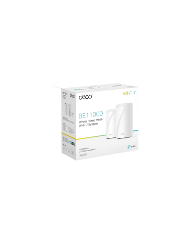 TP-Link Deco BE65 Tribanda (2.4 GHz / 5 GHz / 6 GHz) Wi-Fi 7 (802.11be) Blanco 4 Interno