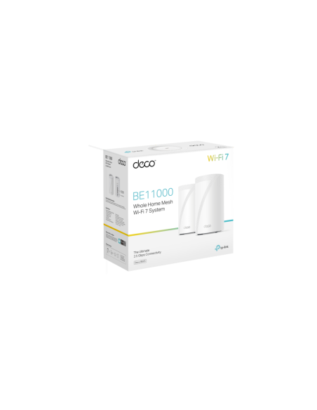 TP-Link Deco BE65 Tribanda (2.4 GHz / 5 GHz / 6 GHz) Wi-Fi 7 (802.11be) Blanco 4 Interno