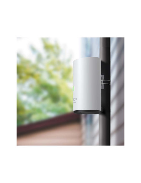 TP-Link Deco X50-Outdoor Doble banda (2,4 GHz / 5 GHz) Wi-Fi 6 (802.11ax) Blanco 1 Interno