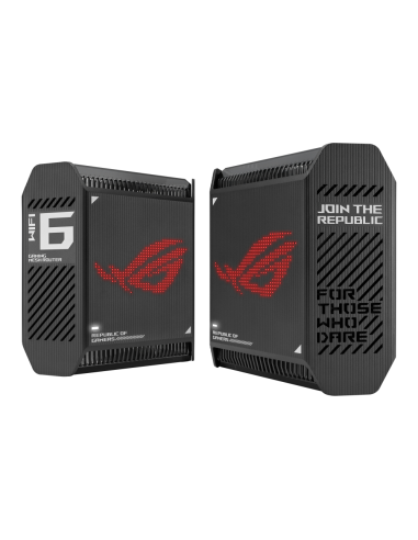 ASUS ROG Rapture GT6 (B-2-PK) Tribanda (2,4 GHz/5 GHz/5 GHz) Wi-Fi 6 (802.11ax) Negro 4 Interno