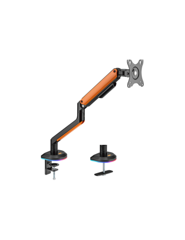 AISENS DT32TSR-249 soporte para monitor Negro, Naranja Escritorio