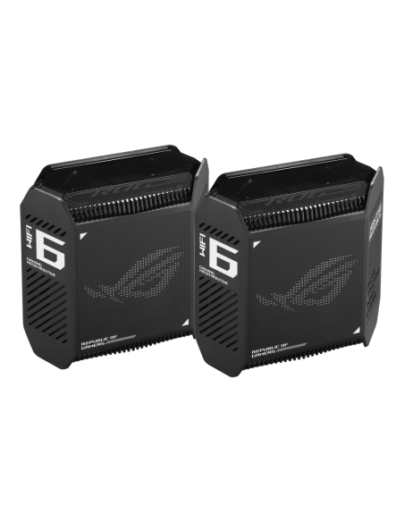 ASUS ROG Rapture GT6 (B-2-PK) Tribanda (2,4 GHz/5 GHz/5 GHz) Wi-Fi 6 (802.11ax) Negro 4 Interno