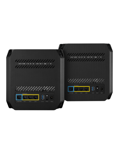 ASUS ROG Rapture GT6 (B-2-PK) Tribanda (2,4 GHz/5 GHz/5 GHz) Wi-Fi 6 (802.11ax) Negro 4 Interno