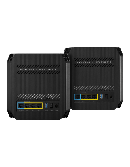 ASUS ROG Rapture GT6 (B-2-PK) Tribanda (2,4 GHz/5 GHz/5 GHz) Wi-Fi 6 (802.11ax) Negro 4 Interno