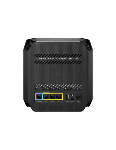 ASUS ROG Rapture GT6 (B-2-PK) Tribanda (2,4 GHz/5 GHz/5 GHz) Wi-Fi 6 (802.11ax) Negro 4 Interno