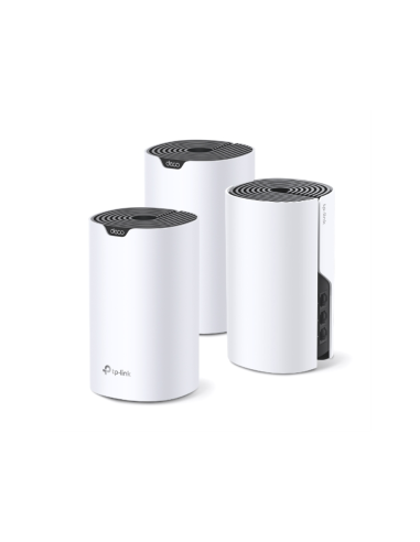 TP-Link Deco S7 (3-pack) Doble banda (2,4 GHz / 5 GHz) Wi-Fi 5 (802.11ac) Blanco, Negro Interno