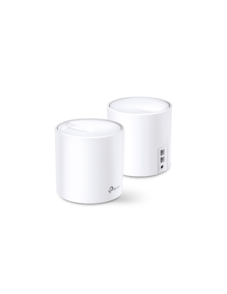 TP-Link Deco X20 (2-pack) Doble banda (2,4 GHz / 5 GHz) Wi-Fi 5 (802.11ac) Blanco Interno