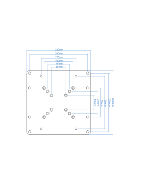 TooQ VMA0200-B accesorio para soporte de televisor