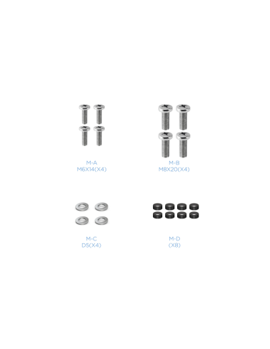 TooQ VMA0200-B accesorio para soporte de televisor