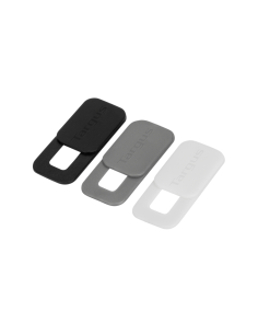 Targus AWH025GL accesorio para cámara web Tapa para webcam Negro, Gris, Blanco 2