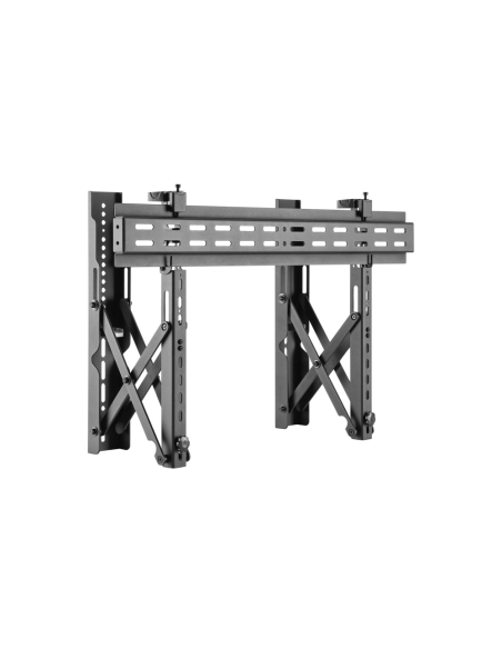 AISENS Soporte para Videowall Nivelable y Función Pop-Out para TV 45Kg de 37-70, Negro