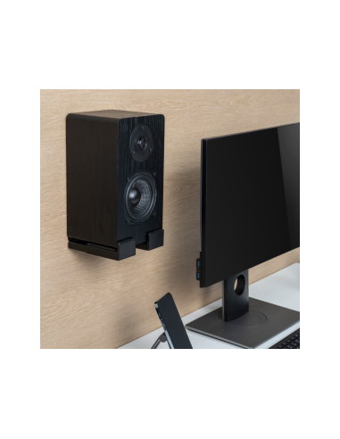 AISENS Soporte Universal de Pared para Barra de Sonido, Negro