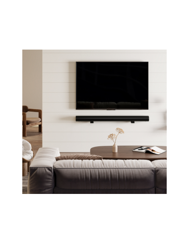 AISENS Soporte Universal de Pared para Barra de Sonido, Negro