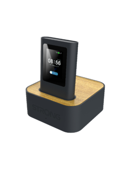 Strong HI-PHI 6 sistema Wi-Fi Mesh (Wi-Fi en malla) Doble banda (2,4 GHz / 5 GHz) Wi-Fi 6 (802.11ax) Negro 2 5G Interno