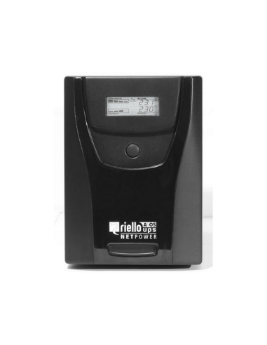 Riello NPW 1000 sistema de alimentación ininterrumpida (UPS) Línea interactiva 1 kVA 600 W 6 salidas AC