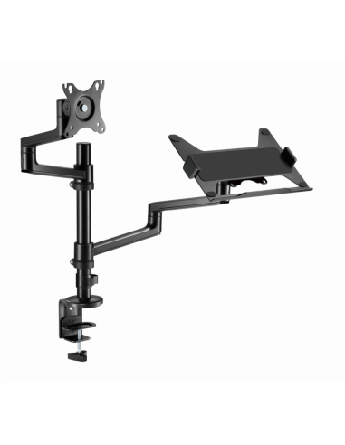 Gembird MA-DA-04 soporte para monitor 81,3 cm (32") Escritorio Negro