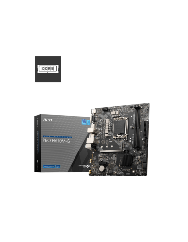 MSI PRO H610M-G placa base Intel H610 LGA 1700 micro ATX