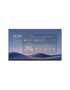 MAXHUB LX138V07 pantalla para sala de reuniones 3,51 m (138") 1920 x 1080 Pixeles LED Wi-Fi 6 (802.11ax) Negro Bluetooth