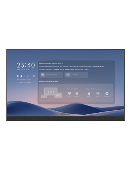 MAXHUB DVLED RAPTOR SERIES V3 3,81 m (150") 1920 x 1080 Pixeles Negro