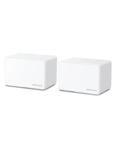 Mercusys Halo H80X (2-pack) Doble banda (2,4 GHz / 5 GHz) Wi-Fi 6 (802.11ax) Blanco 3 Interno