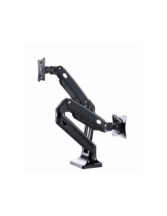 Gembird MA-DA2-03 soporte para monitor 88,9 cm (35") Escritorio Negro