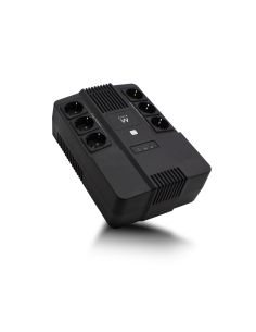 Ewent EW3945 sistema de alimentación ininterrumpida (UPS) Línea interactiva 0,6 kVA 360 W 1 salidas AC