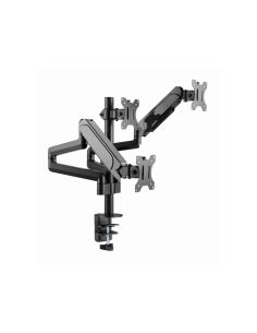 Gembird MA-DA3-01 soporte para monitor 68,6 cm (27") Escritorio Negro