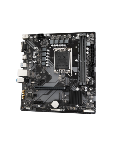 GIGABYTE B760M H DDR4 Placa base - Soporta CPUs Intel Core de 14ª generación, VRM digital de 6+1+1 fases, hasta 3200MHz DDR4 (OC