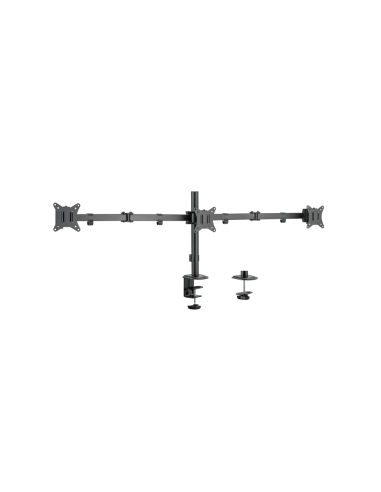 Ewent EW1513 soporte para monitor 68,6 cm (27") Negro Escritorio