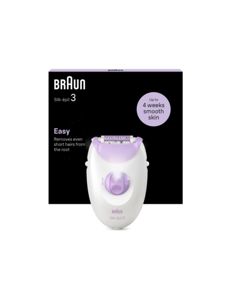 Braun Silk-épil 3 3-000 20 pinzas Púrpura, Blanco